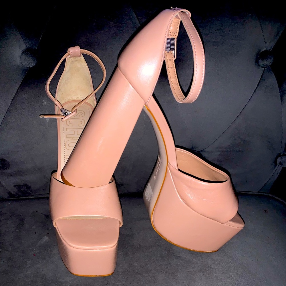 Women’s Schutz Chunky Heels Size 7.5
